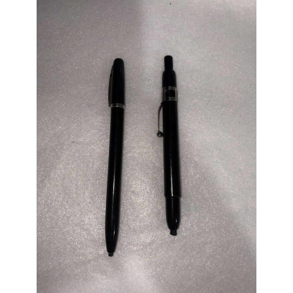 Two Vintage Grease Pencils Black Lead China Marker